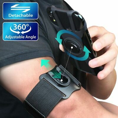 Detachable & 360 Sports Armband Running Phone Holder For Iphone 11 Pro Max Xr Xs