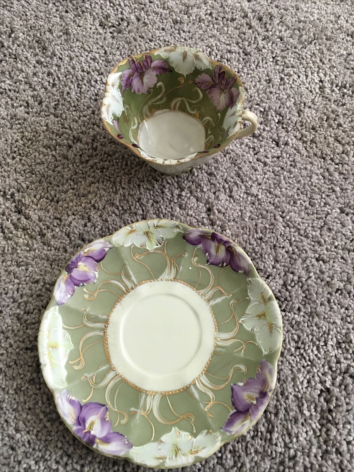 antique cup and saucer