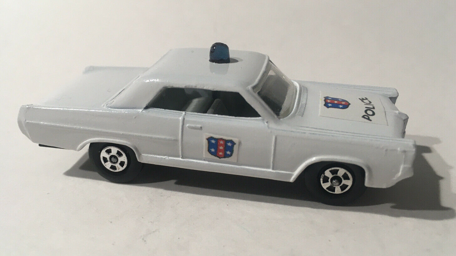Matchbox Lesney Phantom #22 Custom Superfast Pontiac Coupe Police Car.