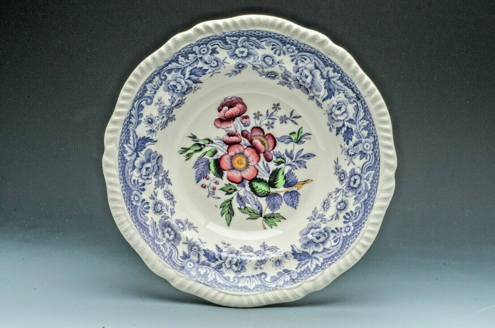 Mayflower By Spode China Rim Soup Bowl 7.75", Gently Used