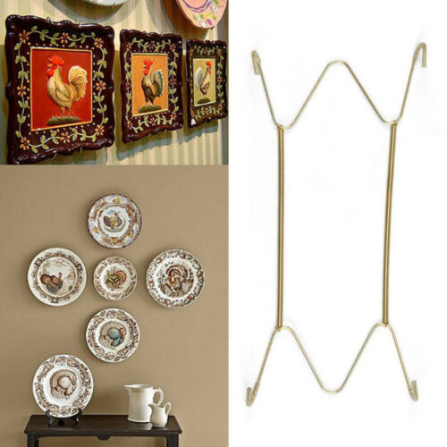 W Type Hook 8" To 16" Inchs Wall Display Plate Dish Hangers Holder Home Decor