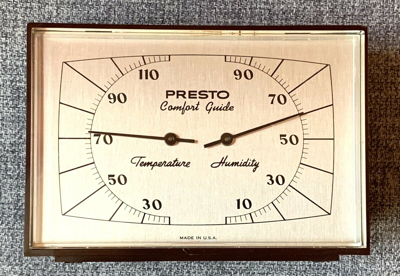 COLLECTIBLE  PRESTO INDOOR THERMOMETER - from 1950’s-1960’s