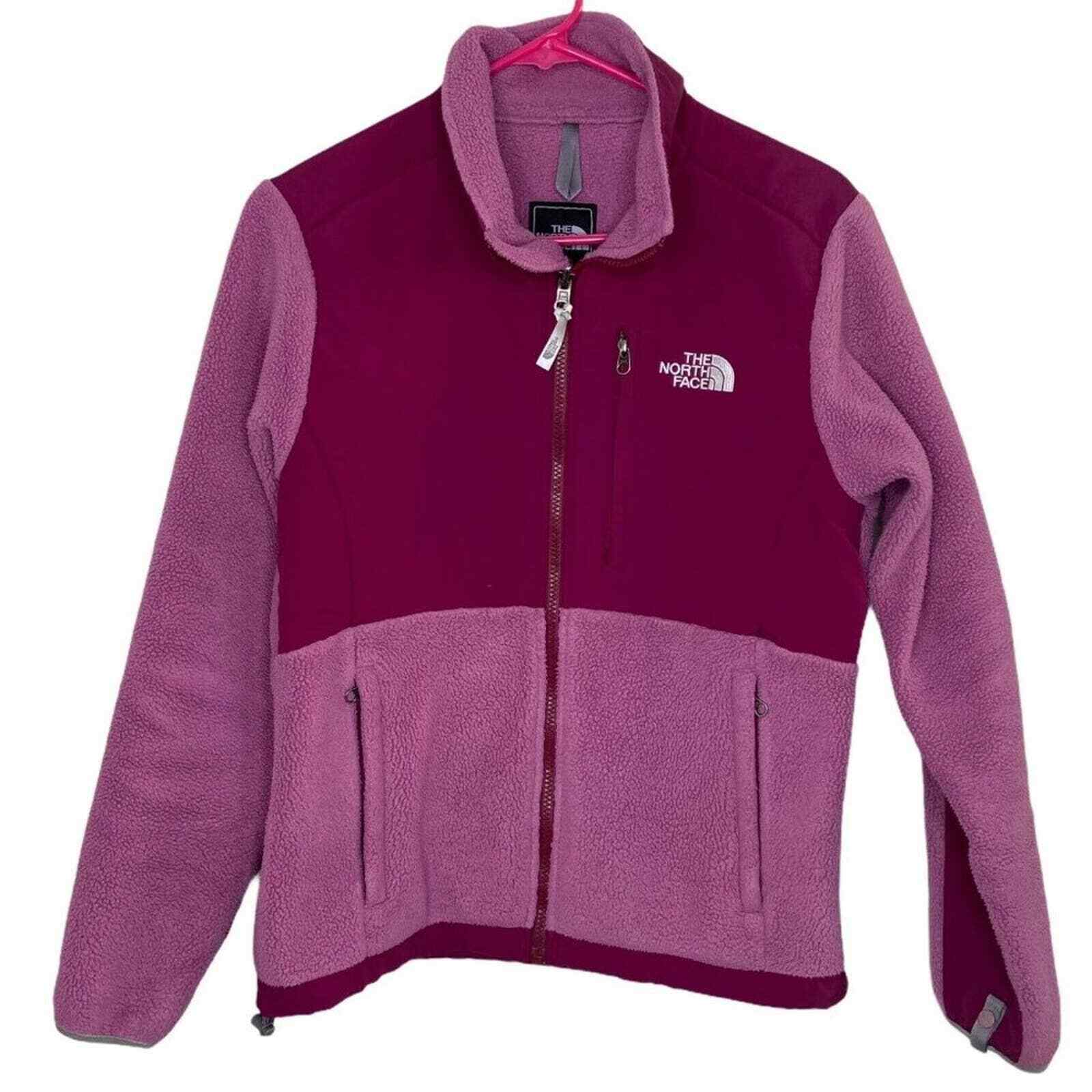The North Face Purple Fleece Polartec Zip Jacket