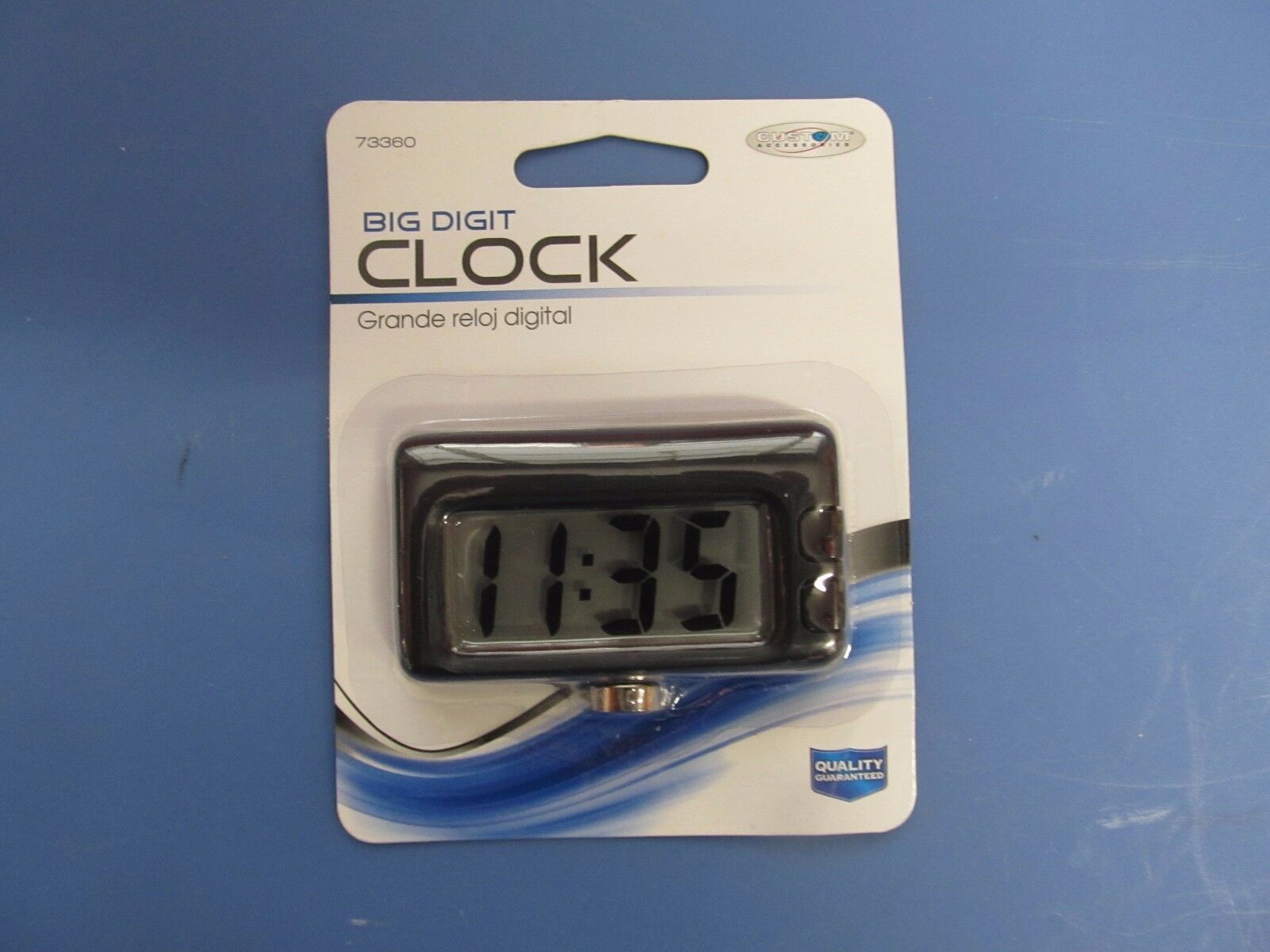 Custom Accessories Big Digit Clock Automotive clock #73360 NEW FREE Shipping