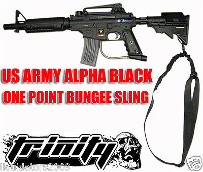 Tactical Sling Black For Us Army Alpha Black Elite Trinity Tactical Woodsball
