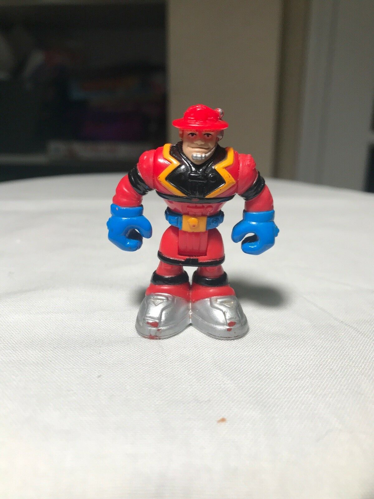 Rescue Heros Action Figure Fire Fighter 2” Tall